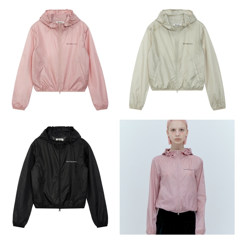 【REST & RECREATION】 (W)WINDBREAKER JACKET : 3COLORS