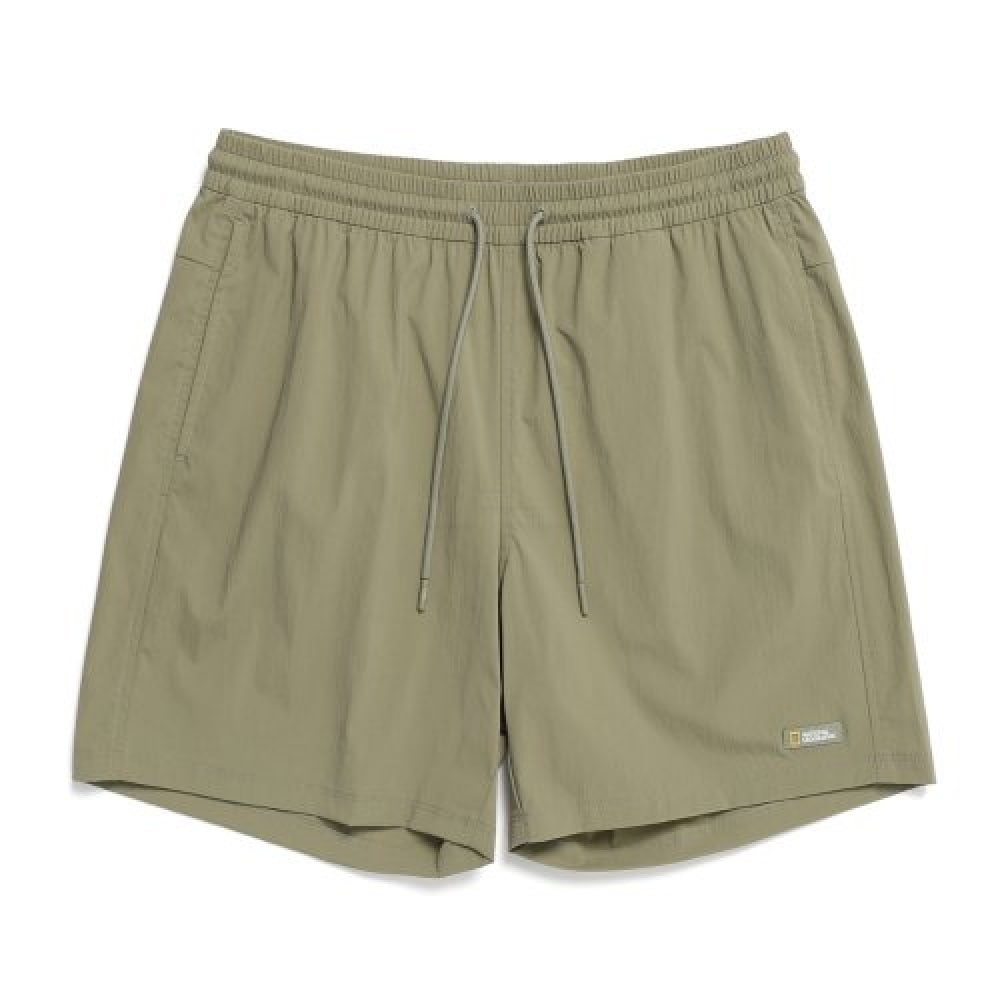 ナショナルジオグラフィック (ナショナルジオグラフィック) N232UBS660 UNI 4パートハーレークインタスクミニ刺繍ボードショーツグリーンオリーブ