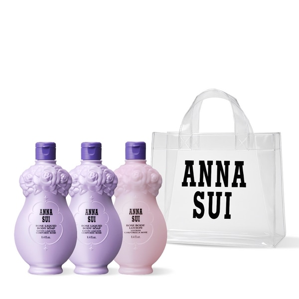 [ギャラリア] [2025夏限定] アンナスイローズボディウォッシュソープデュオ&ボディローション(+ビーチバッグ)