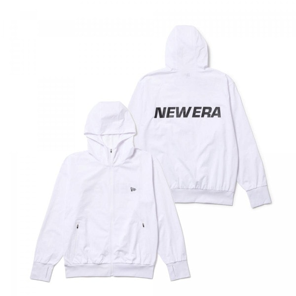 返品交換不可 在庫一掃セール ニューエラ NEW ERA ユーティリティー パーカ Wordmark ホワイト 14391940 即納 5,706円