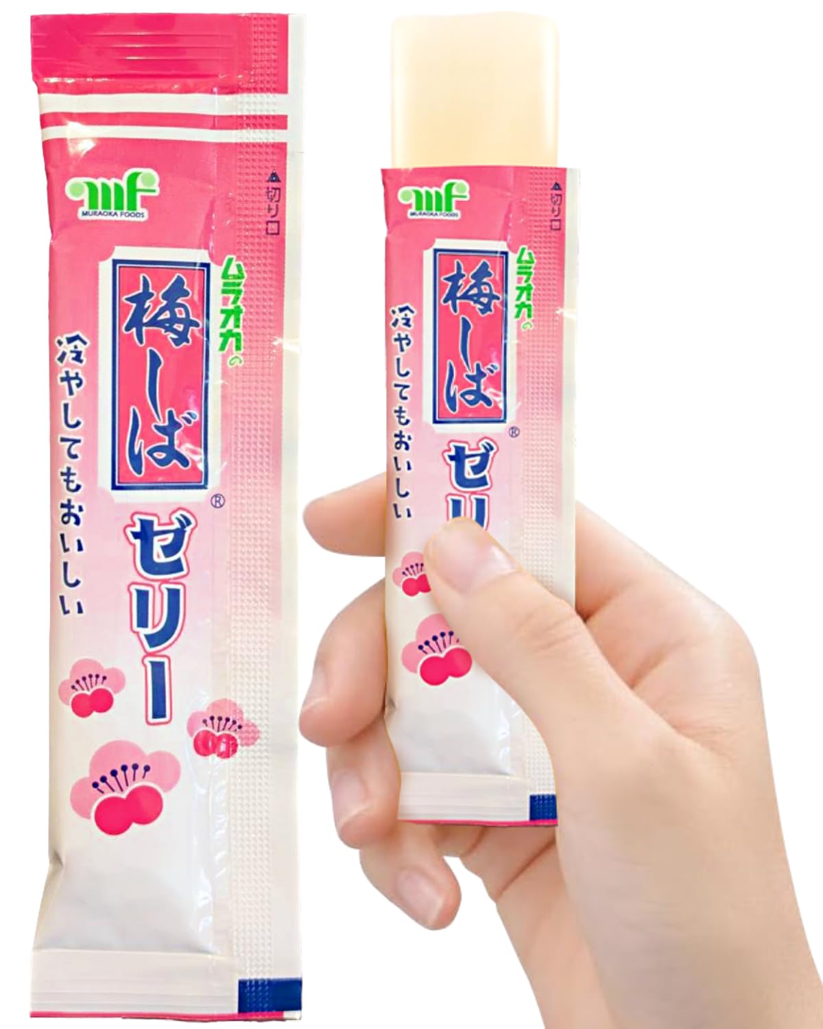 ムラオカ 梅しばゼリー 100本 熱中症対策 塩分補給 業務用サイズ うめ果汁＆梅酢入り冷やすとさらにおいしい 食欲不振にも