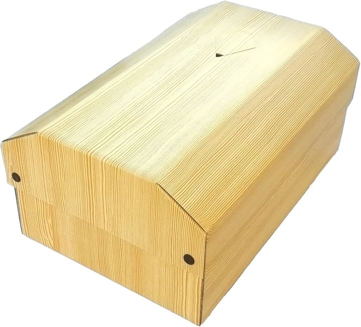 ペット 棺 そらの箱舟 はこぶね 日本製ならではの安心と送り出す人の心に寄り添う形 段ボール 保管 運搬 棺桶 (クリーム, M)