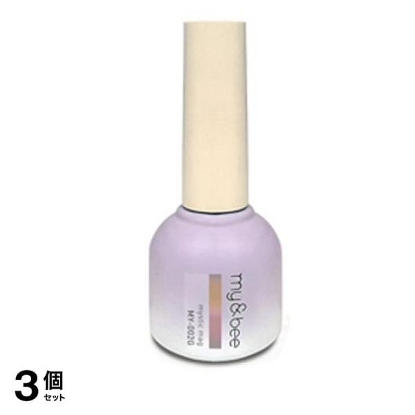 my&bee(マイビー) ミスティックマグ ジェル MY-002G ブラウン+パープル+オレンジ 8mL 3個セット