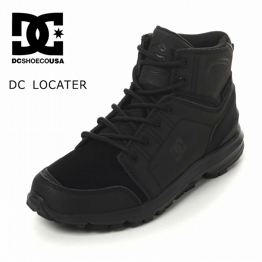 DC Shoes ディーシーシューズ メンズ スニーカー DC LOCATER スケータ DM 214035 ハイカット ブラック