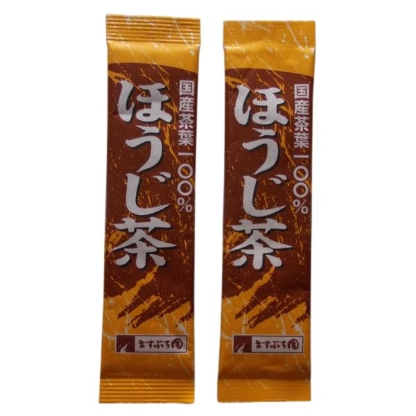 インスタントほうじ茶　スティック　ますぶち園　0.6g　4000本【取り寄せ商品・即納不可・代引き不可・返品不可】