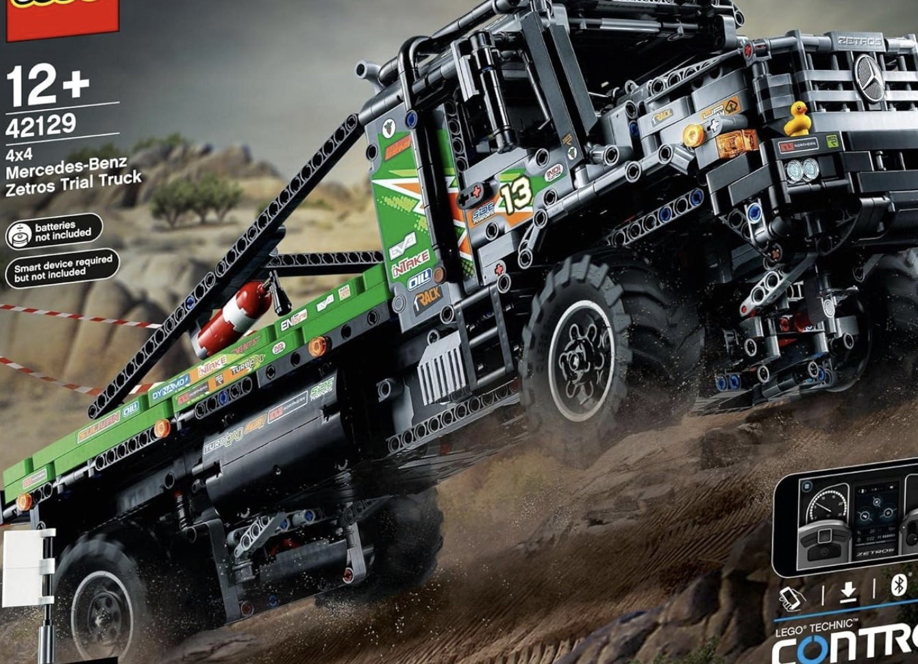 テクニック メルセデス・ベンツ・ゼトロス - 全輪駆動トラック