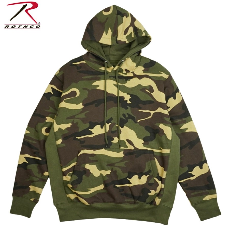 ロスコ ROTHCOメンズ パーカー エブリデイ プルオーバー フーディーEVERY DAY PULLOVER HOODIE 42075WOODLAND CAMO ウッ
