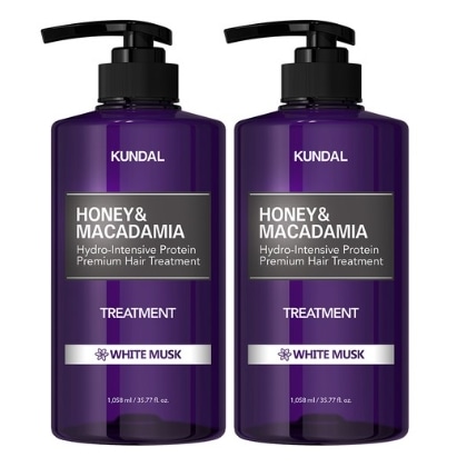 ハニーアンドマカデミア ヘアトリートメント ホワイトムスクの香り 1058ml 1+1