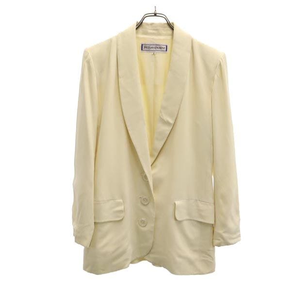 テーラードジャケット S アイボリー系 レディース