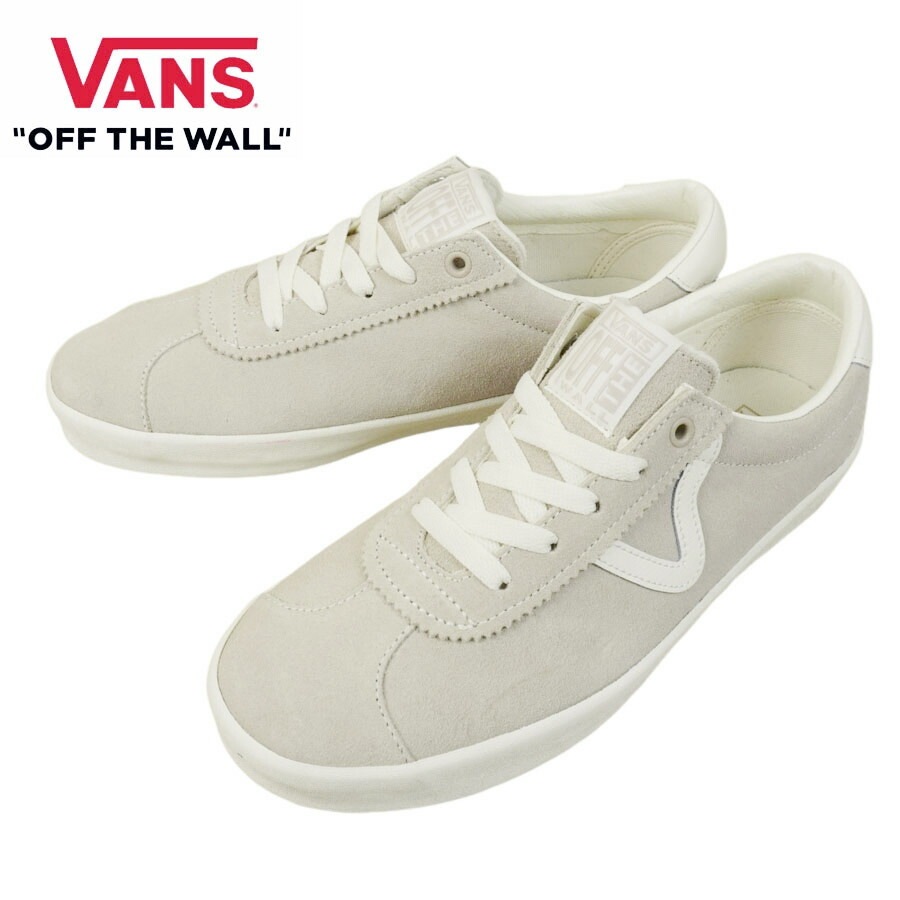 VANS スニーカーVANS ヴァンズ バンズ【箱なし】SPORT LOW スポーツ ローSUEDE FRENCH OAK/MARSHMALLOWスエ