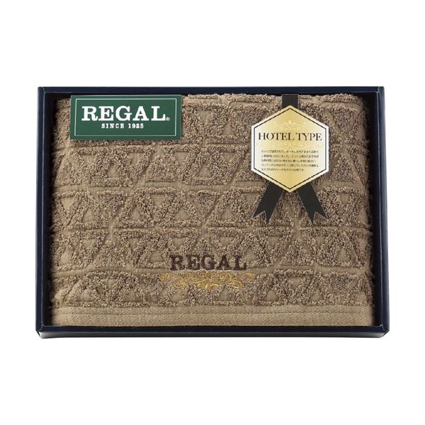 (まとめ)リーガル ブラウニー ホテルタイプ バスタオル K50113627 (×3セット)