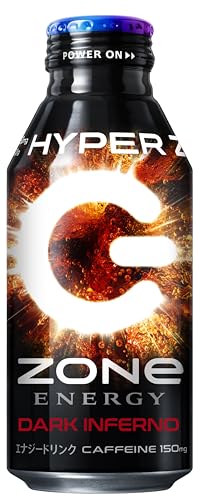 ZONe(ゾーン) HYPER ZONe ENERGY DARK INFERNO エナジードリンク 炭酸飲料 400ml×24本