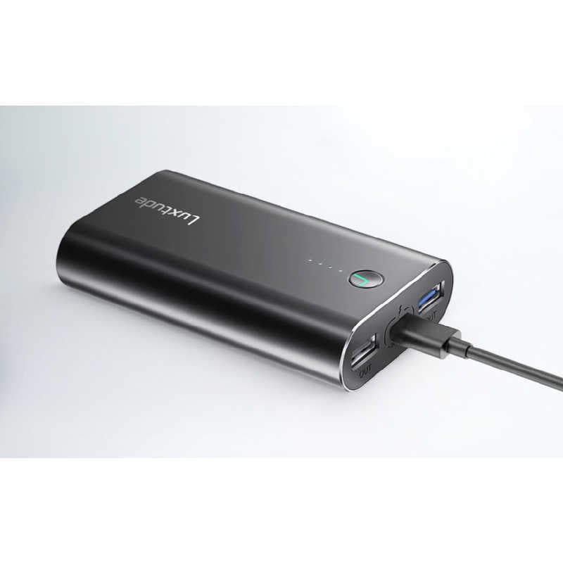 LUXTUDE　PD3.0対応18W 10000mAhモバイルバッテリー ［USB Power Delivery対応 /充電タイプ］　PR10000-B