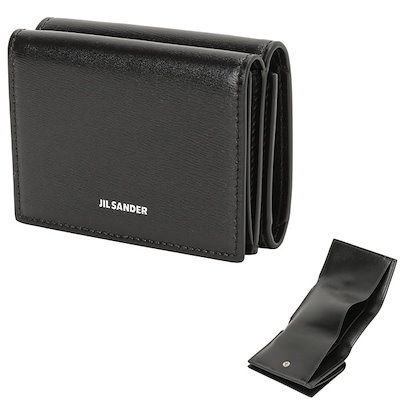 ジルサンダー　L字　ジップウォレット　財布　ミニウォレット　ミニ財布 送料込/新品/正規品】JIL SANDER ジル サンダーL字ファスナー
