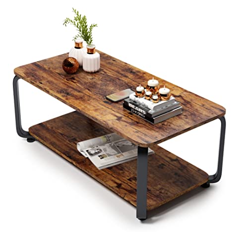 色：復古色 Embrace life ローテーブル 収納付きしセンターテーブル コーヒーテーブル リ