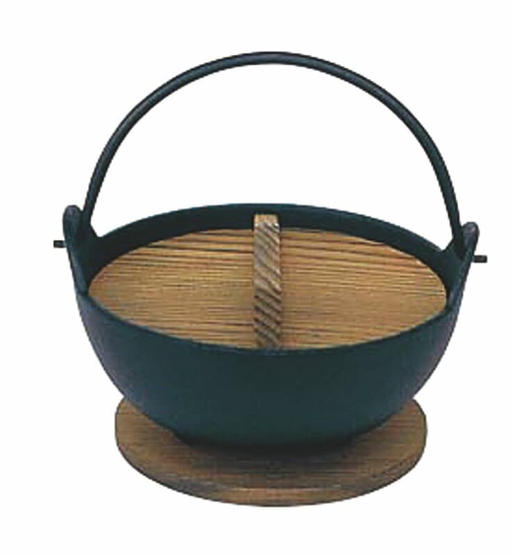 中部コーポレーション トキワ やまがなべ（黒塗）21cm