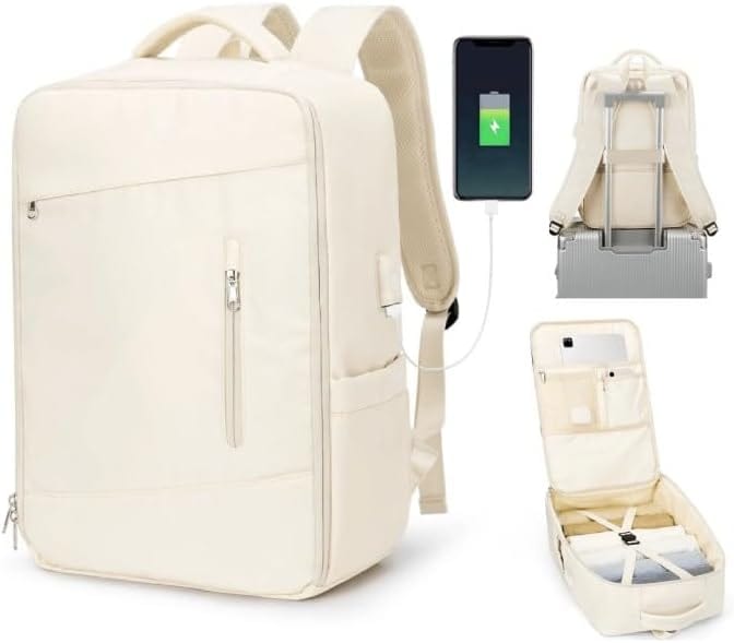 livbote キャリーオンバックパック レディース メンズ 15.6インチ ラップトップ 4,806円