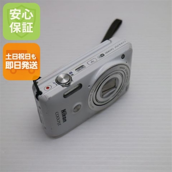 良品COOLPIX S6900 ナチュラルホワイト デジカメ ニコン 87