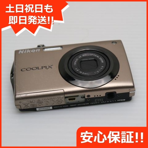 良品COOLPIX S4000 ブライトブロンズ Nikon デジカメ 54