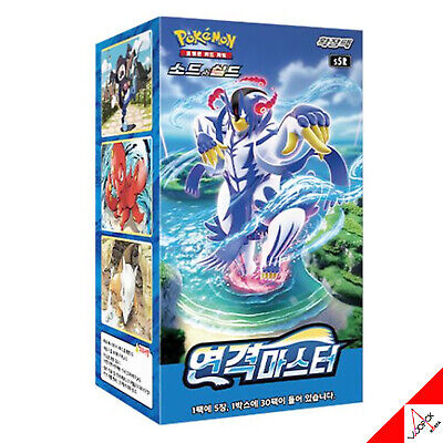 ポケモンカード ソード& シールド 連撃マスター 強化拡張ブースターボックスBox-韓国語