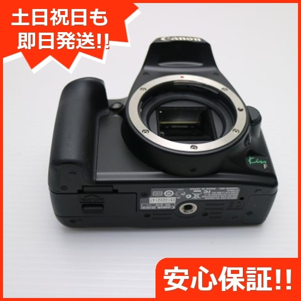 超美品 EOS Kiss F ブラック ボディ デジ1 Canon 12