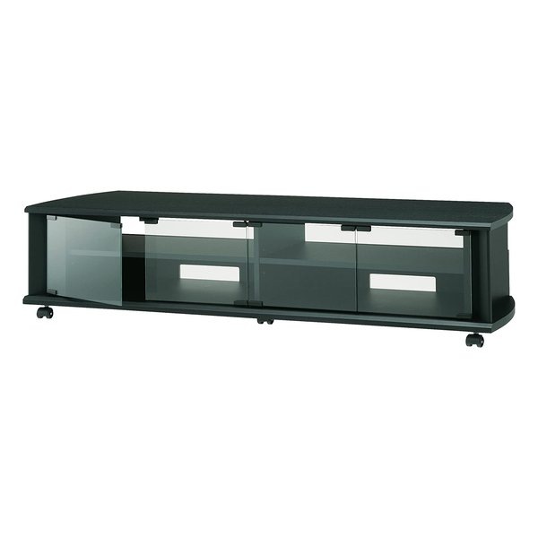 テレビ台 5260V型対応 ブラック木目 ローポジション TV-BS140L