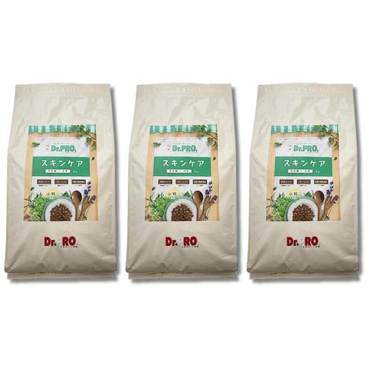 3個セット ドクタープロ Dr.PRO スキンケア オールステージ 5kg 犬用