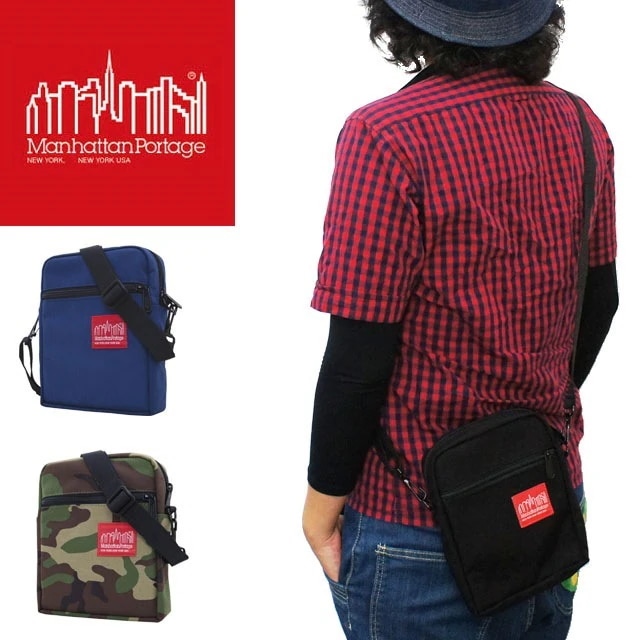 マンハッタンポーテージ Manhattan Portage シティ ライト バッグ メンズ レディース MP1403 ショルダーバッグ ポーチ 小物入れ 2WAY