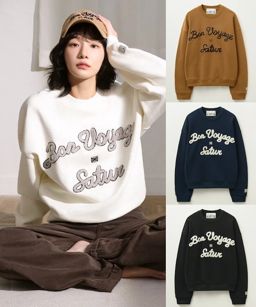 【COVERNAT】 ★ C Logo Fleeced Sweatshirt ★ 大人気 WConcept COVERNAT C Logo Sweatshirt - Heather Gray 89.00