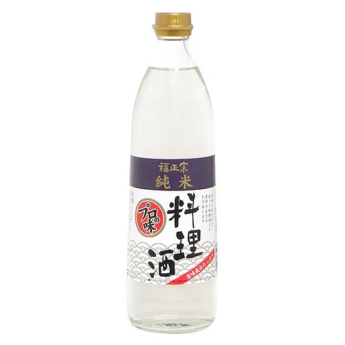【送料無料】【ケース販売】福光屋 福正宗 純米料理酒 瓶 900ml12本【北海道沖縄県東北四国九州地方は必ず送料が掛かります】