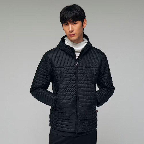 25FW 529478 01 軽量フーディパディングジャケット M Light Hoodie Padding Jacket