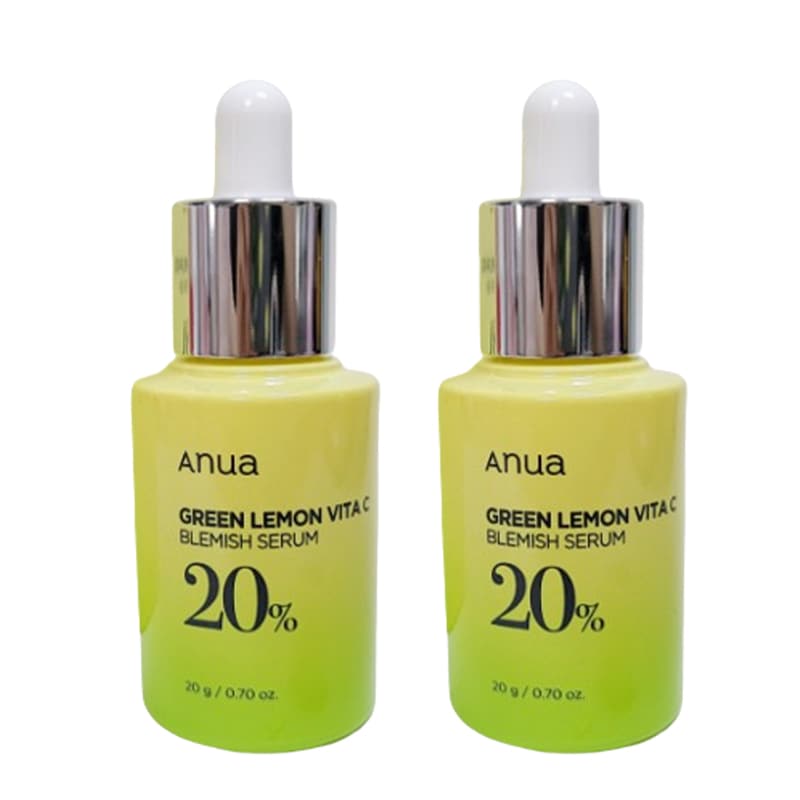 Anua 公式 アヌア セラム グリーンレモンピュアビタCセラム 20g+20g