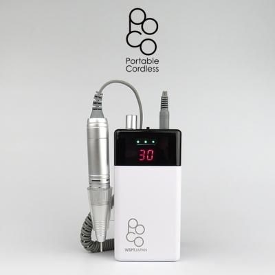 ・充電式コードレスネイルマシン POCO　ポコ 液晶表示 高回転 30,000rpm