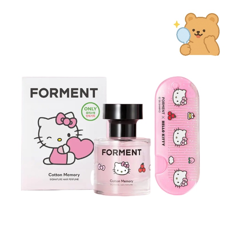 シグネチャーヘアパルファムコットンメモリー 30ml ハローキティエディション(+ミニくしプレゼント)