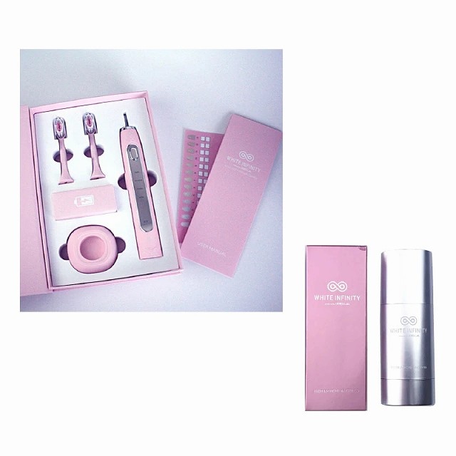 ホワイトインフィニティ LEDブラシセット ピンク