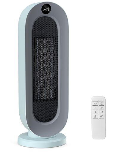 『2024冬新型』 セラミックヒーター 【ECO知能恒温 節電対策】 セラミックファンヒーター 暖房器具 省エネ 電気 ファンヒーター 首振り 3段階温度調整 800W/1200W 切り忘れ防止 二重