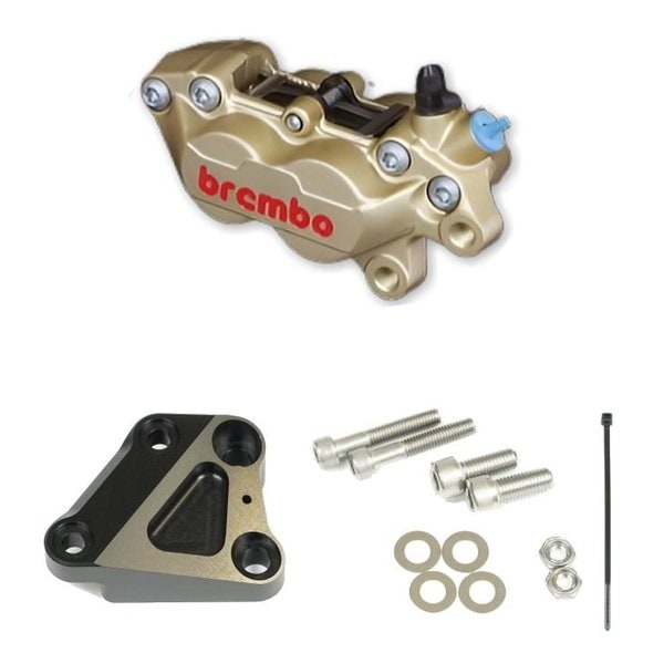 4PキャリパーKIT bremboキャスティング GD WQ24-10074BK