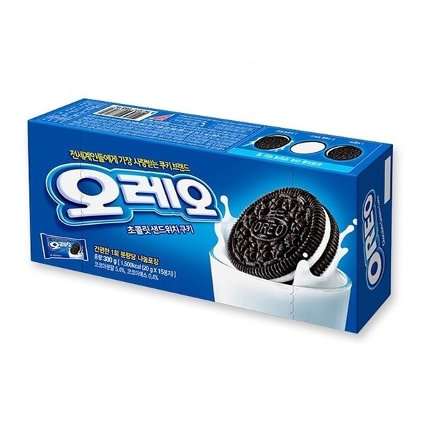 チョコレートサンドイッチクッキー ホワイトクリーム 300g x 12個(1箱)