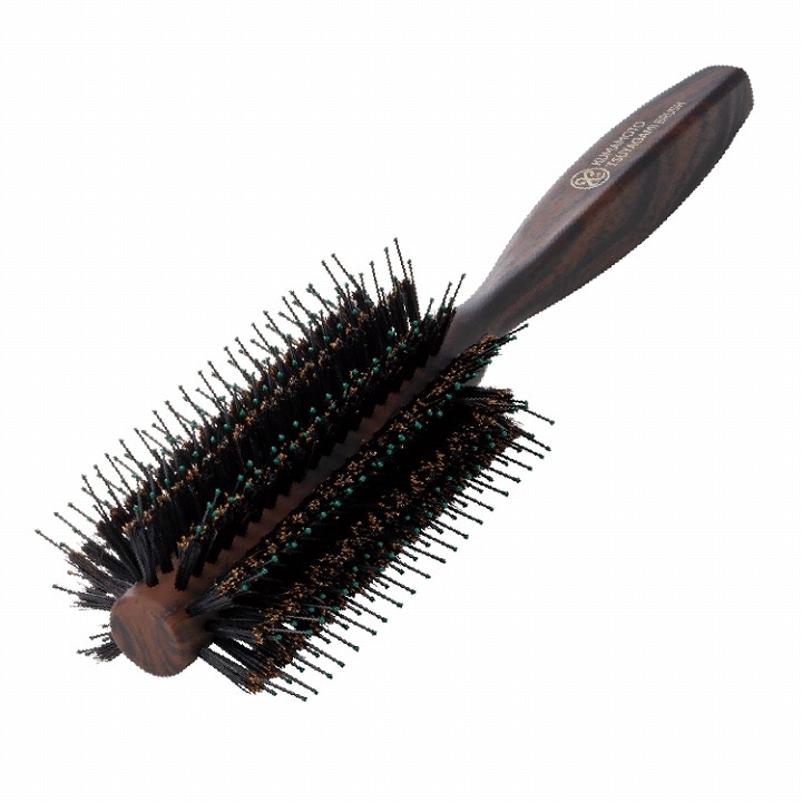 ふわっと ボリュームアップ 若見えヘア 熊本艶髪ブラシ ボリュームアップ ブラック