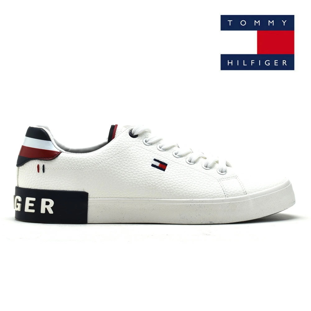 トミーヒルフィガー TOMMY HILFIGER REZZ WHITE スニーカー ローカット シューズ 靴 ホワイト 白 メンズ【送料無料】[tommyhilfiger-rezz-whtll]