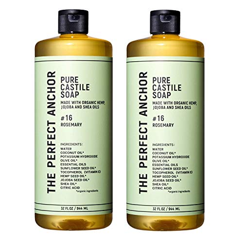 ザパーフェクトアンカー ピュアカスチールソープ ローズマリー 944ml*2本セット 5,765円