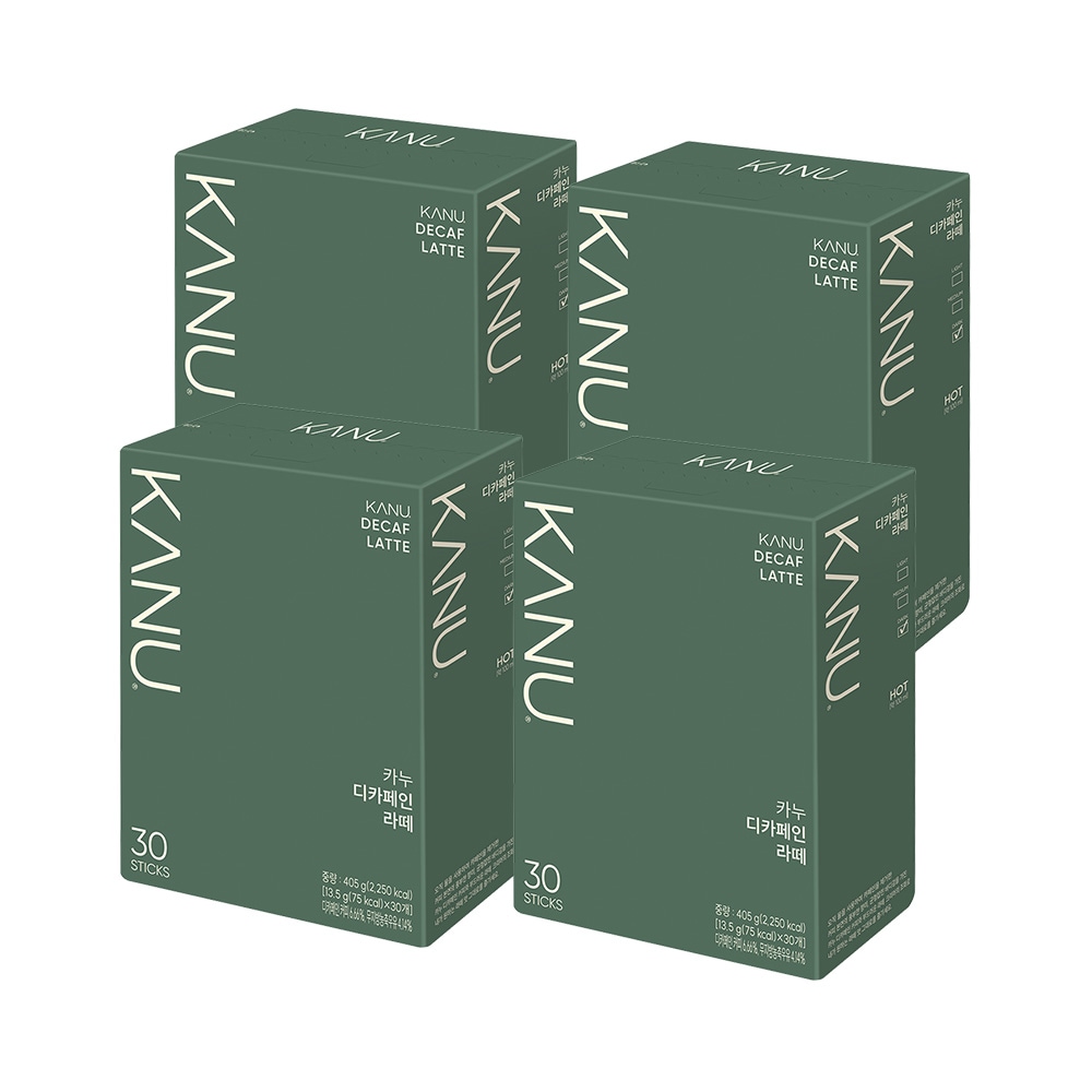 デカフェ ラテ 30本 x 4箱 計120本
