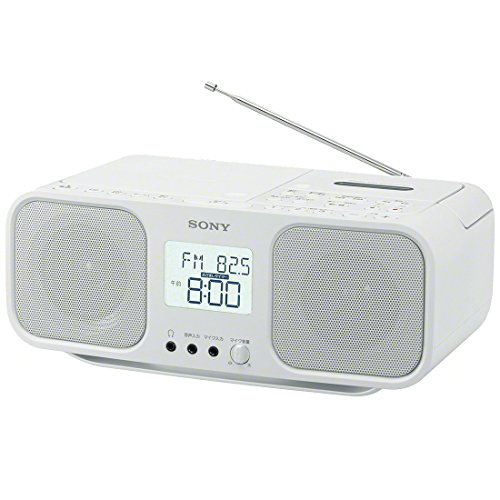 ソニー CDラジオカセットレコーダー CFD-S401 : FM/AM/ワイドFM対応 大型液