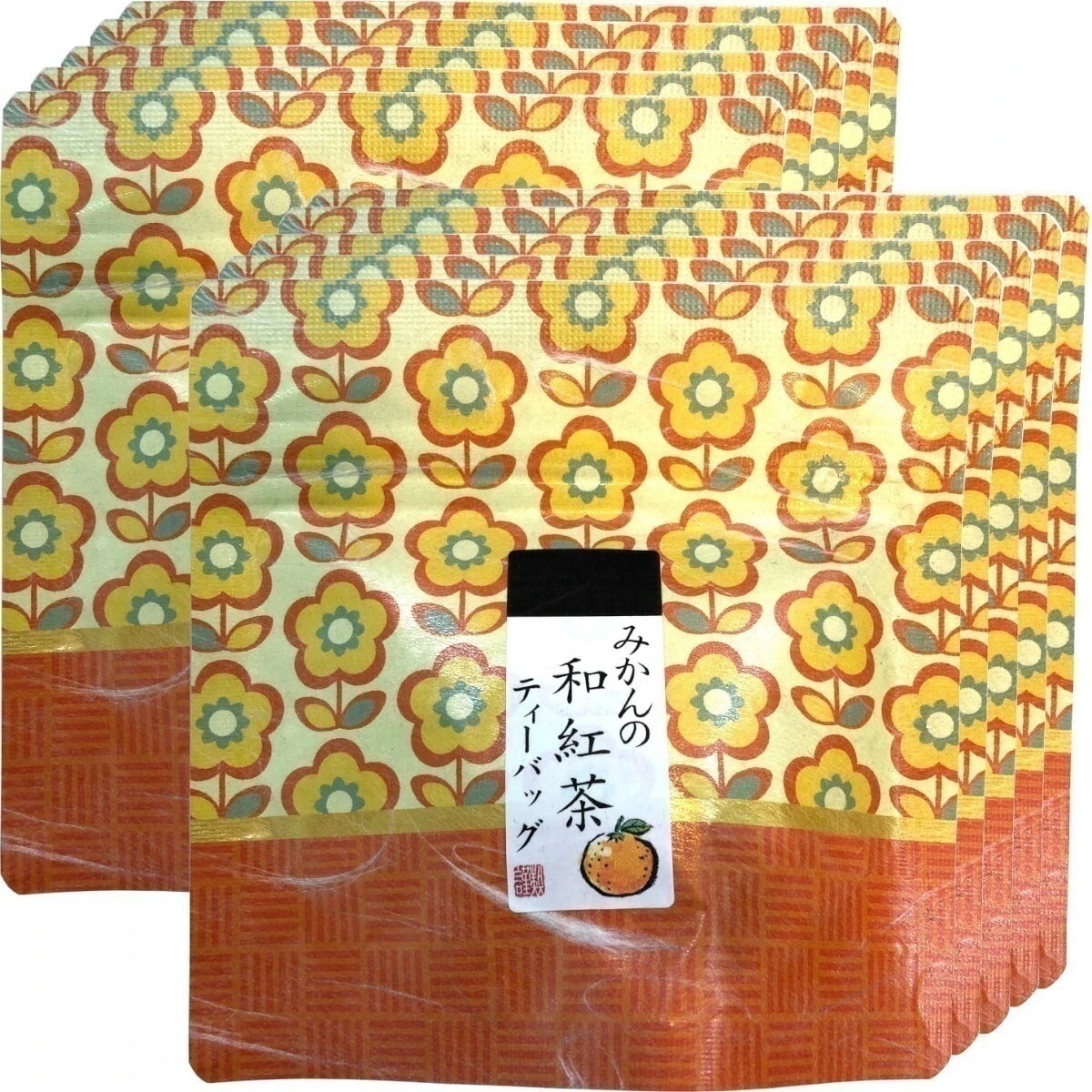 国産100% みかんの和紅茶 ティーパック 2g5包10袋セット ティーバッグ 健康 ダイエット ギフト プレゼント 父の日 御中元 2026 プチギフト お茶 内祝い チャイ