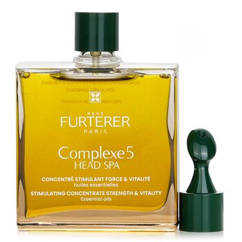 Rene Furterer Complexe 5 ヘッドスパ 刺激集中トリートメント 強さと活力オイル (プレシャンプー)