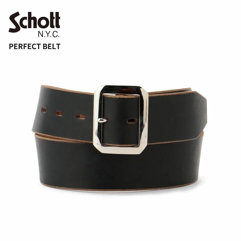 SCHOTT ショット 牛革 ベルト パーフェクト ベルト PERFECT BELT レザー 小物 アメカジ 7825971001