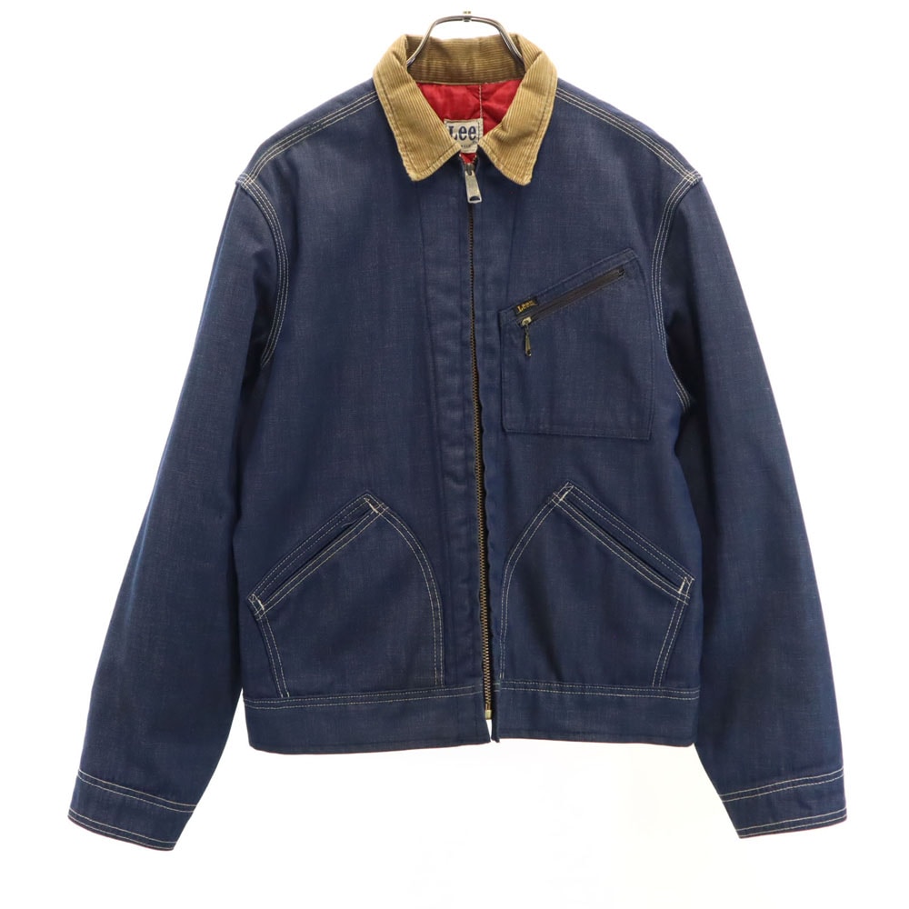 70s USA製 ヴィンテージ 91B デニムジャケット インディゴ 裏キルティング ジージャン メンズ
