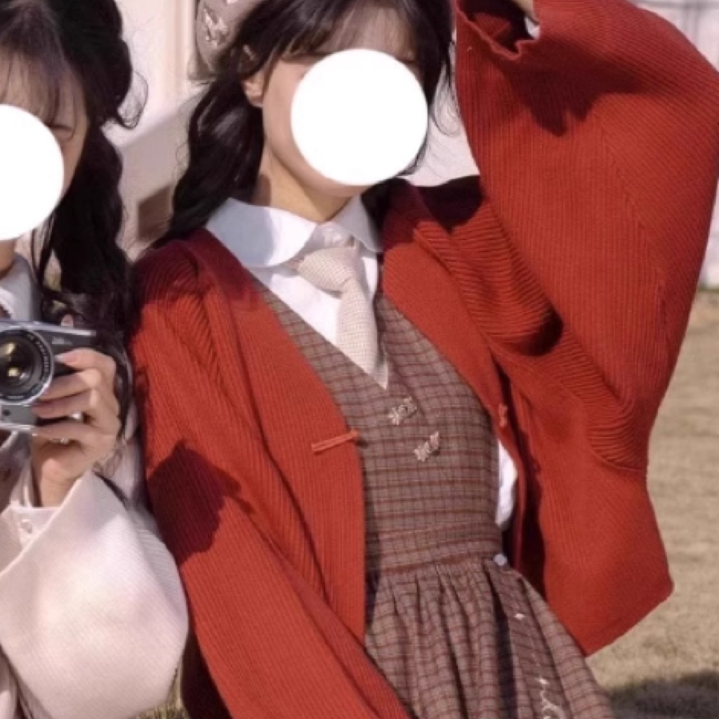 レディース トップス ニット カーディガン ミニ 長袖 ボリューム袖 Vネック チャイナボタン ワイド オーバーサイズ フェミニン 伸縮性 ボタン かわいい 大人可愛い シンプル おしゃれ こなれ感