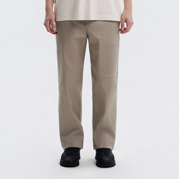 N253MPT100 [NRN] ベルテッドパンツ OAK BEIGE