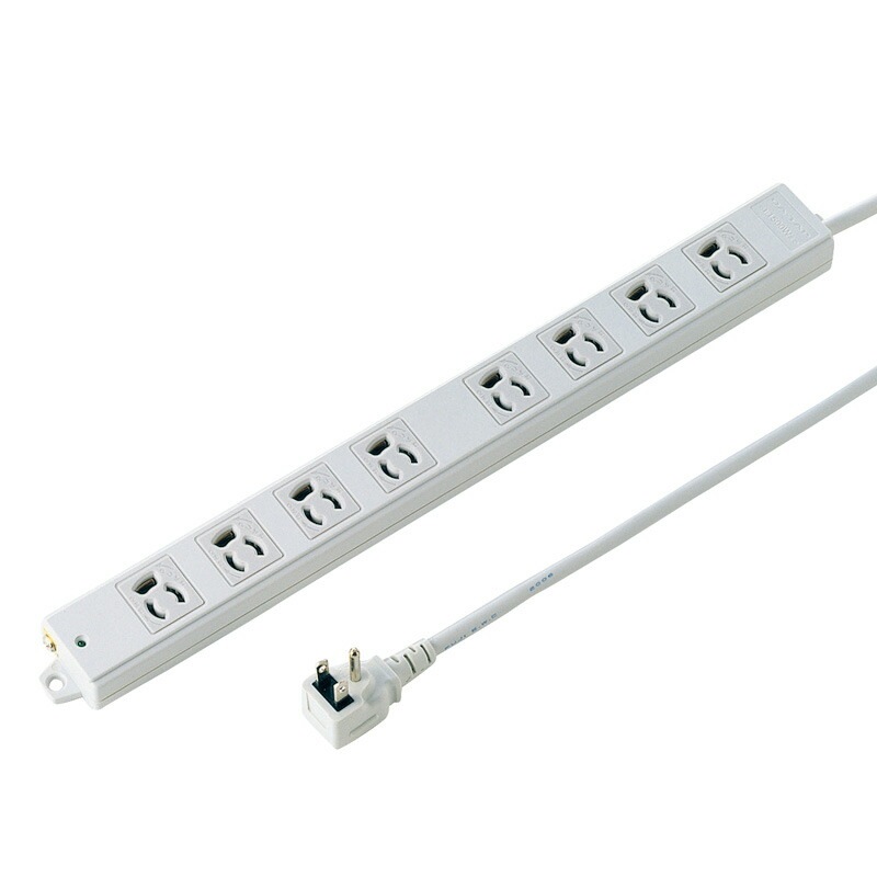 工事物件タップ 3P 8個口 5m TAP-K8L-5